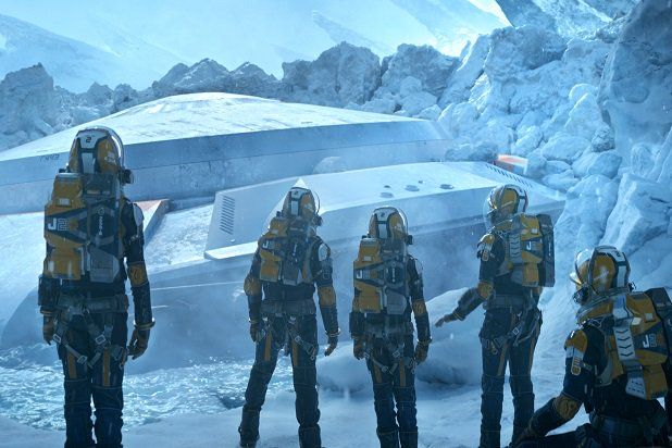 lost in space ice cave