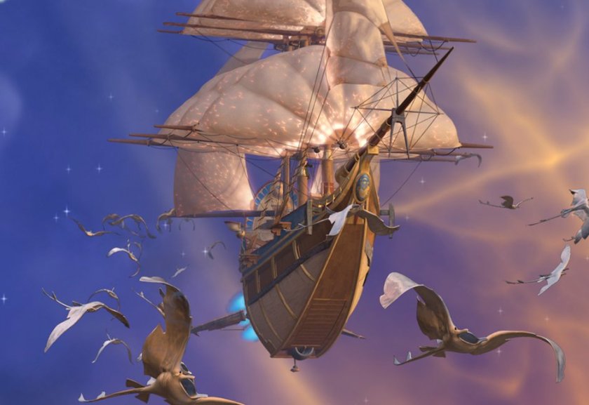 treasure planet ship