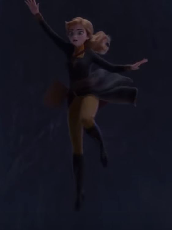 anna in midair