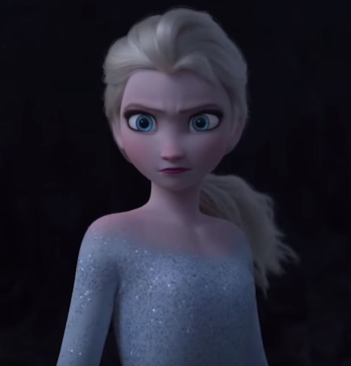 elsa and the ocean