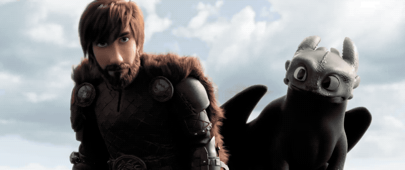hiccup and toothless, kings