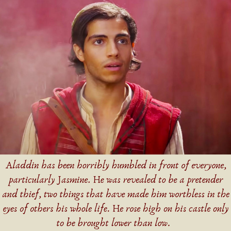 Aladdin humbled
